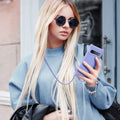 kwmobile Necklace Case kompatibel mit Google Pixel 6 Pro Hülle - Cover mit Kordel zum Umhängen - Silikon Schutzhülle