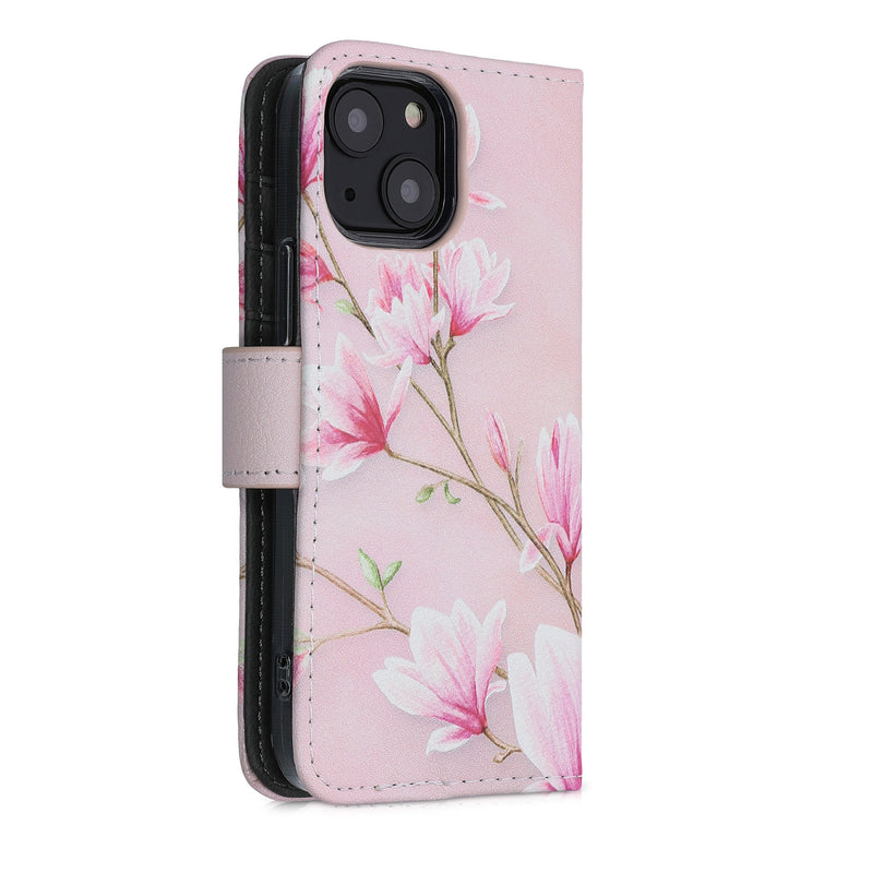Kunstleder Hülle kompatibel mit Apple iPhone 13 mini