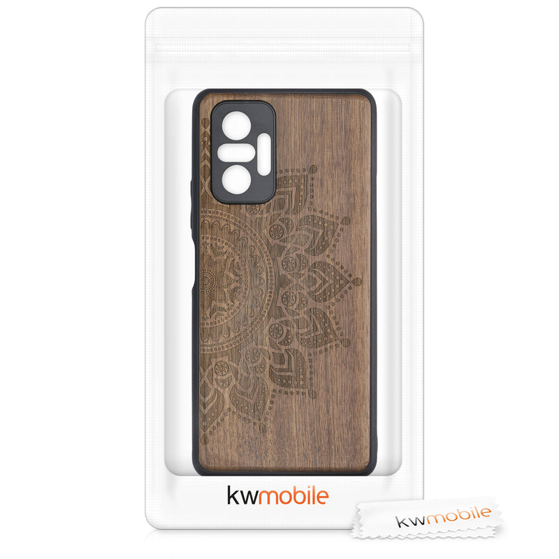kwmobile Handyhülle für Xiaomi Redmi Note 10 Pro - Case mit TPU Bumper - Stoßfestes Hardcase - Schutzhülle Cover