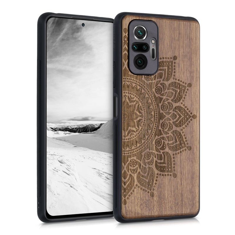 kwmobile Handyhülle für Xiaomi Redmi Note 10 Pro - Case mit TPU Bumper - Stoßfestes Hardcase - Schutzhülle Cover