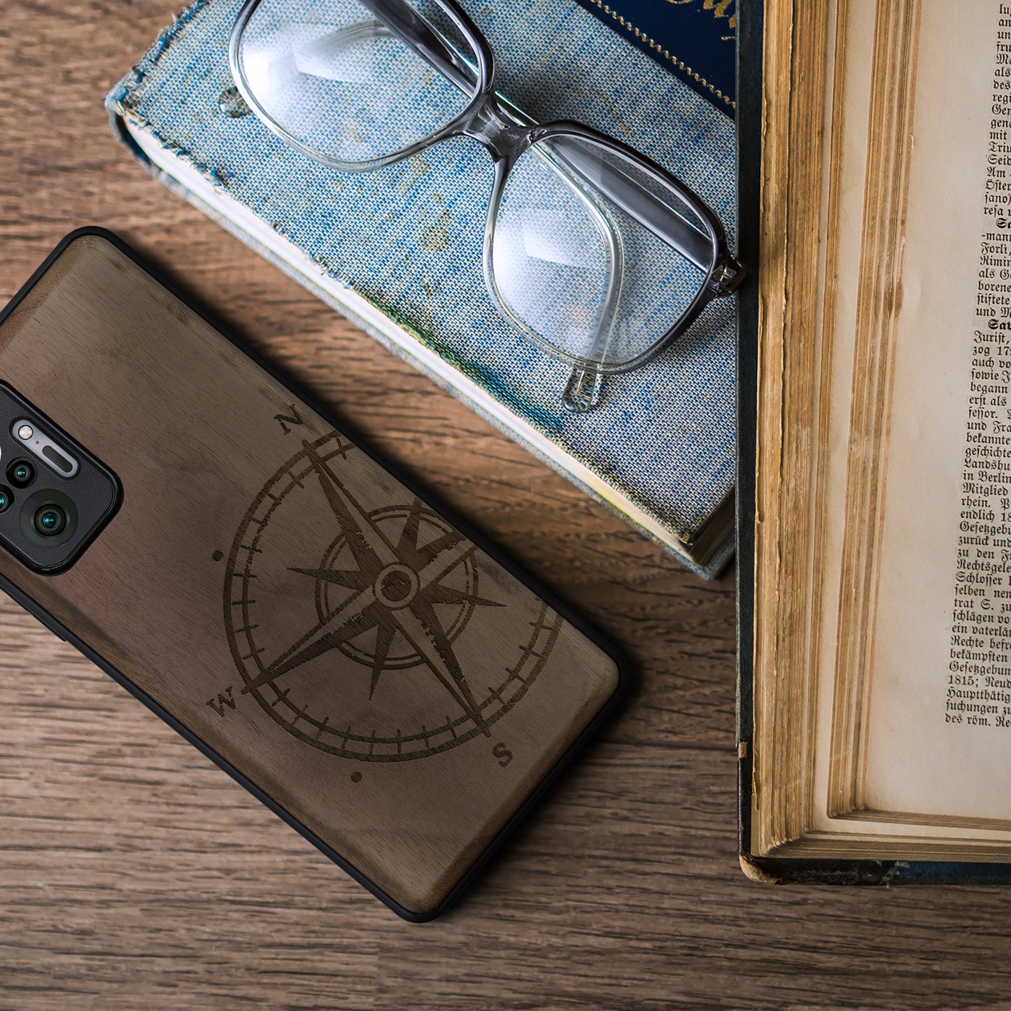 kwmobile Handyhülle für Xiaomi Redmi Note 10 Pro - Case mit TPU Bumper - Stoßfestes Hardcase - Schutzhülle Cover