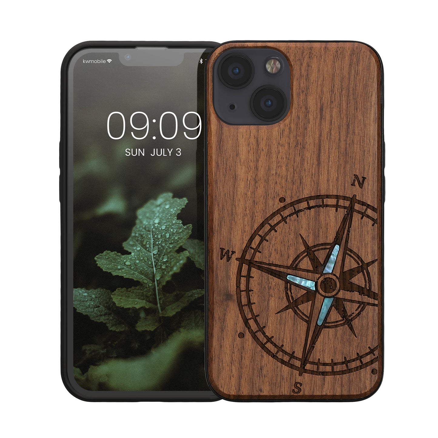 kwmobile Handyhülle für Apple iPhone 13 - Case mit TPU Bumper - Stoßfestes Hardcase - Schutzhülle Cover