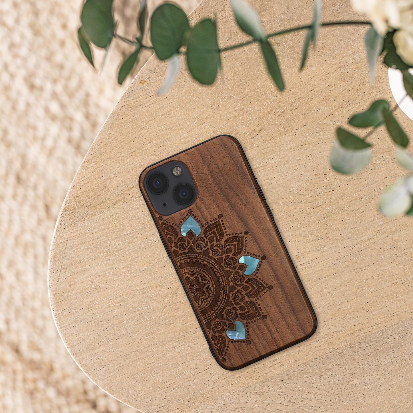 kwmobile Handyhülle für Apple iPhone 13 - Case mit TPU Bumper - Stoßfestes Hardcase - Schutzhülle Cover