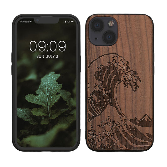 kwmobile Handyhülle für Apple iPhone 13 - Case mit TPU Bumper - Stoßfestes Hardcase - Schutzhülle Cover