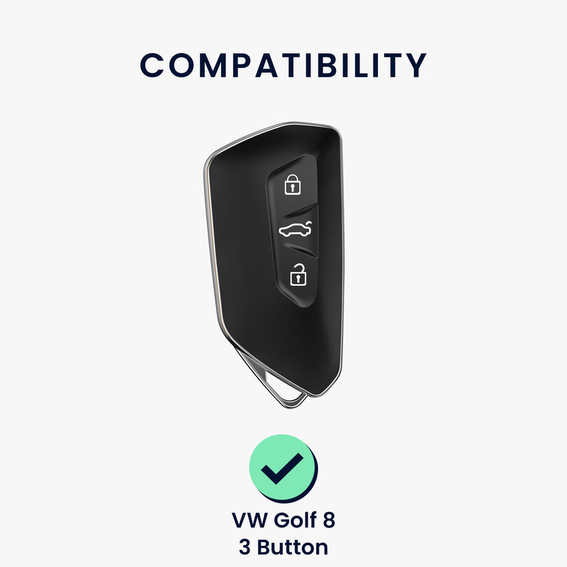 VW Golf 8 3-Tasten Autoschlüssel Silikon Schlüsselhülle
