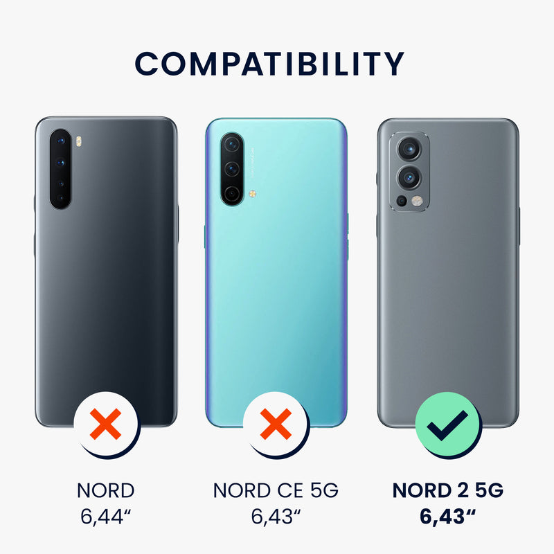 OnePlus Nord 2 5G Handyhülle Silikon Matt