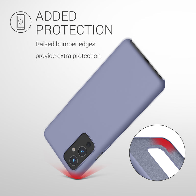 kwmobile Handyhülle für OnePlus 9 (EU/NA Version) Hülle - Case Silikon - Kabelloses Laden - Schutzhülle Cover