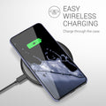 kwmobile Handyhülle für OnePlus 9 (EU/NA Version) Hülle - Case Silikon - Kabelloses Laden - Schutzhülle Cover