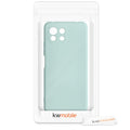 Slim Gummierte Silikon Hülle für Xiaomi 11 Lite (5G) NE / Mi 11 Lite (5G) in Cool Mint
