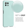 Slim Gummierte Silikon Hülle für Xiaomi 11 Lite (5G) NE / Mi 11 Lite (5G) in Cool Mint