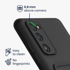 Samsung Galaxy S20 FE Handyhülle mit Kartenfach Silikon Matt