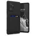 kwmobile Handyhülle für Xiaomi Redmi Note 10 Pro Hülle mit Kartenfach Cover Kabelloses Laden Schutzhülle