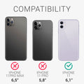 kwmobile Schutzhülle kompatibel mit Apple iPhone 11 - Hülle Handy - Flip Case Handyhülle