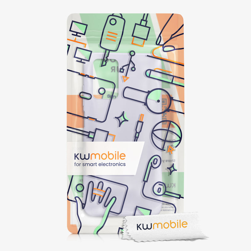 kwmobile Handyhülle für Xiaomi Redmi 10 (2021 / 2022) Hülle - Kabelloses Laden - Schutzhülle Cover
