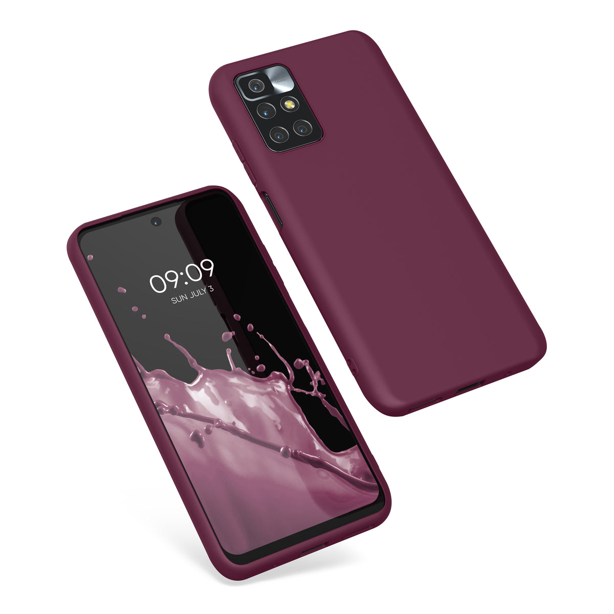 kwmobile Handyhülle für Xiaomi Redmi 10 (2021 / 2022) Hülle - Kabelloses Laden - Schutzhülle Cover