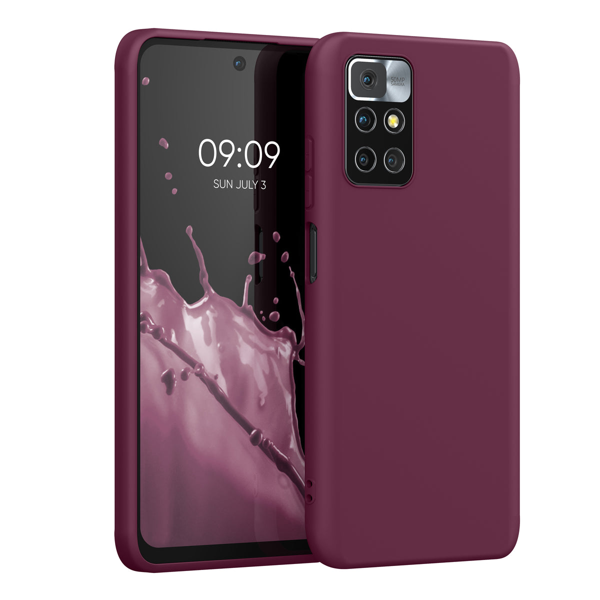 kwmobile Handyhülle für Xiaomi Redmi 10 (2021 / 2022) Hülle - Kabelloses Laden - Schutzhülle Cover