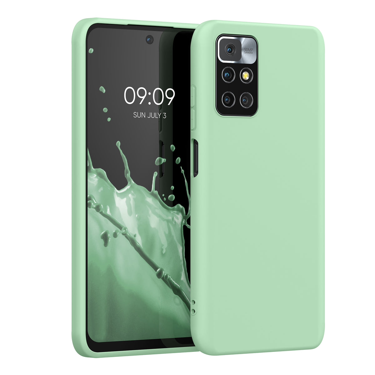kwmobile Handyhülle für Xiaomi Redmi 10 (2021 / 2022) Hülle - Kabelloses Laden - Schutzhülle Cover