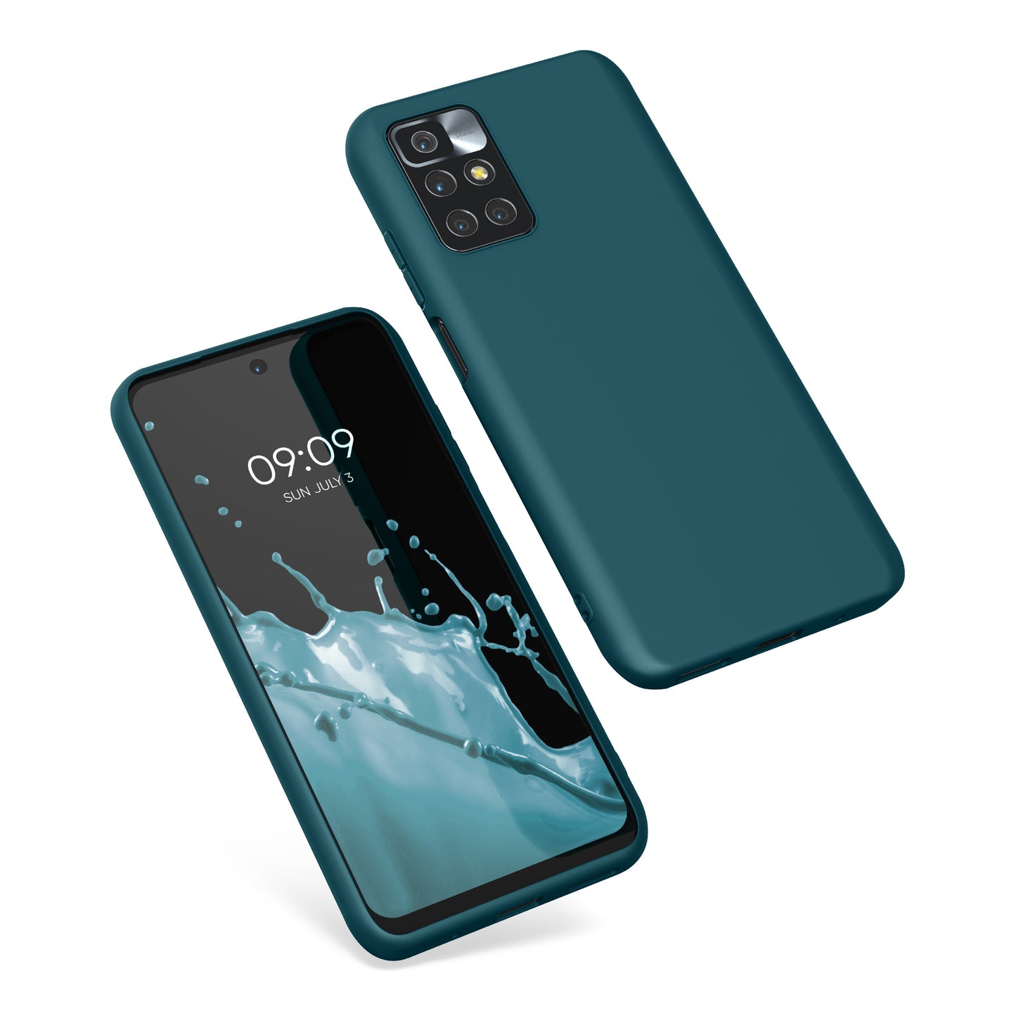 kwmobile Handyhülle für Xiaomi Redmi 10 (2021 / 2022) Hülle - Kabelloses Laden - Schutzhülle Cover