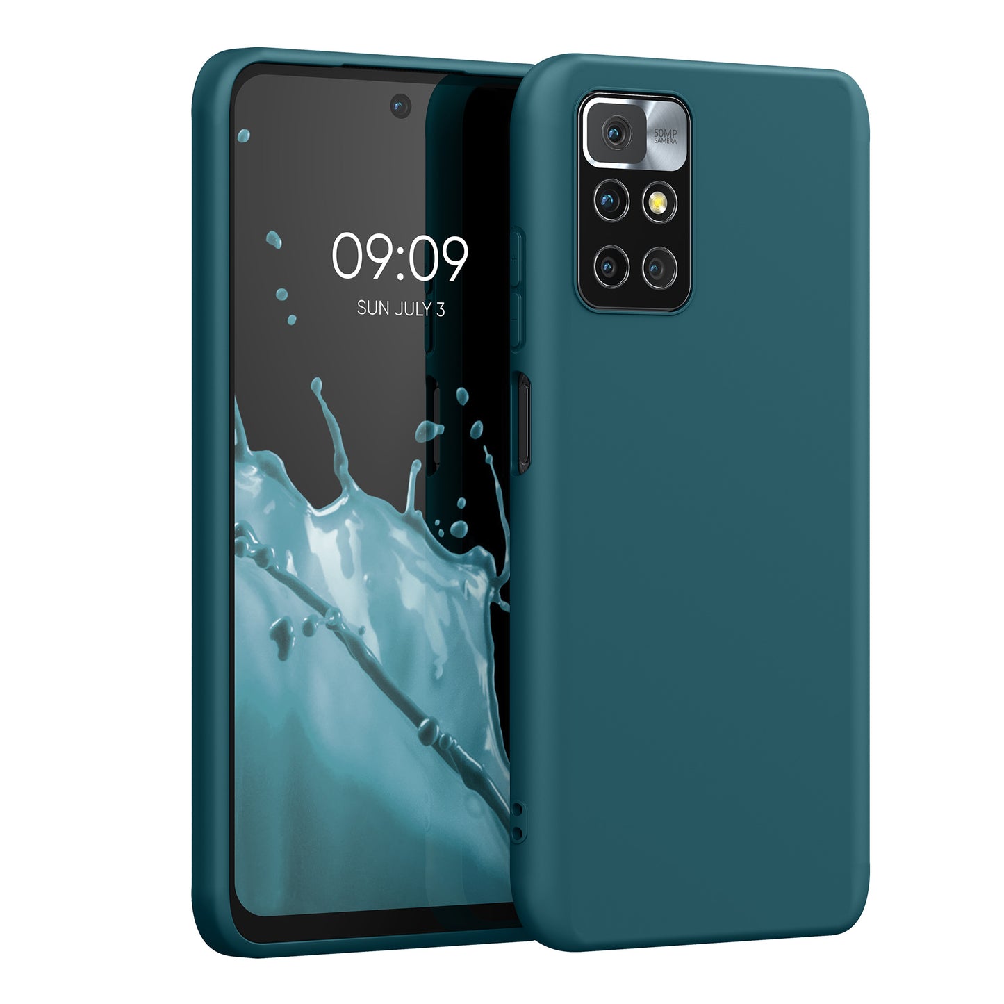 kwmobile Handyhülle für Xiaomi Redmi 10 (2021 / 2022) Hülle - Kabelloses Laden - Schutzhülle Cover
