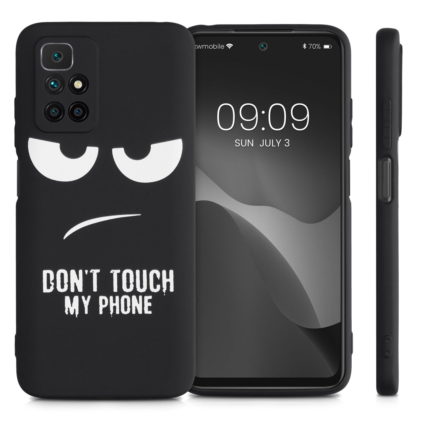 kwmobile Hülle kompatibel mit Xiaomi Redmi 10 (2021 / 2022) - Handyhülle Silikon Case