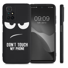 Xiaomi Redmi 10 (2021 / 2022) Silikon Handyhülle Don't Touch My Phone