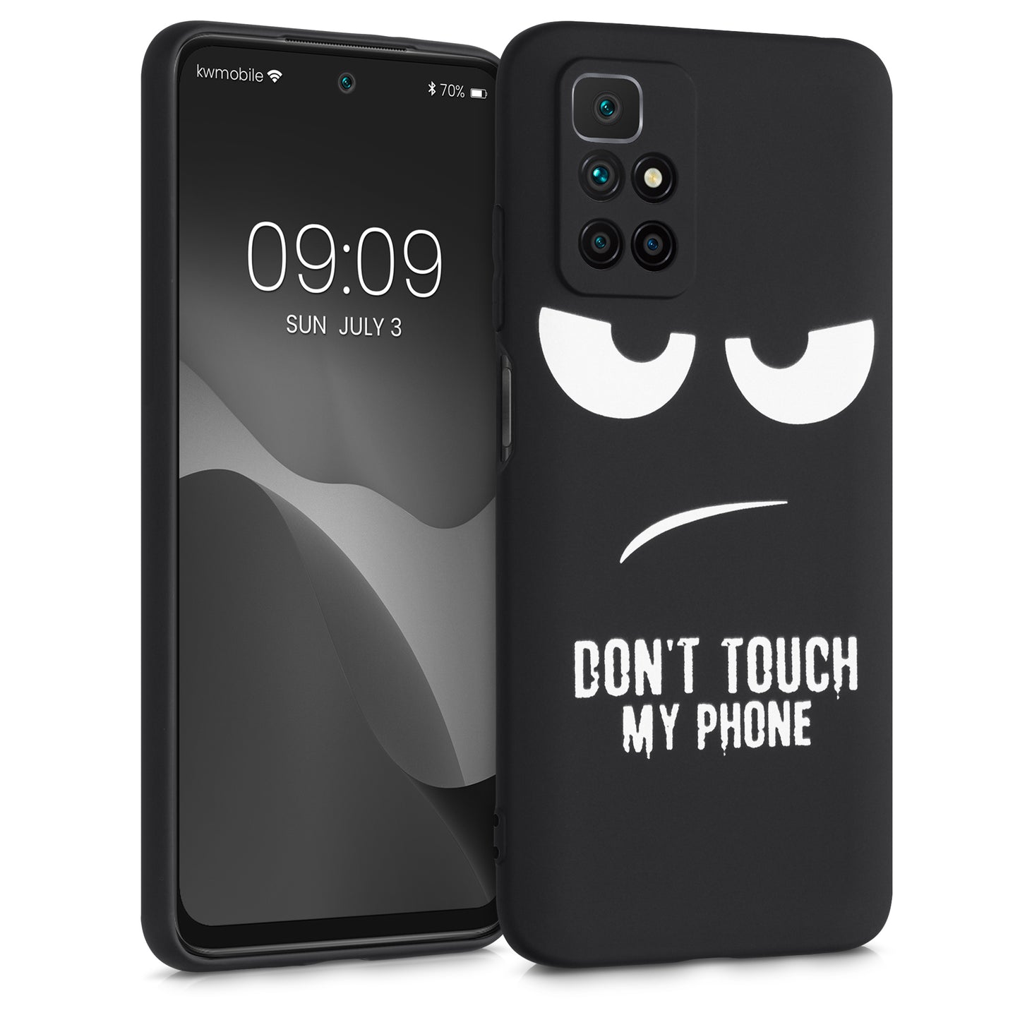 kwmobile Hülle kompatibel mit Xiaomi Redmi 10 (2021 / 2022) - Handyhülle Silikon Case
