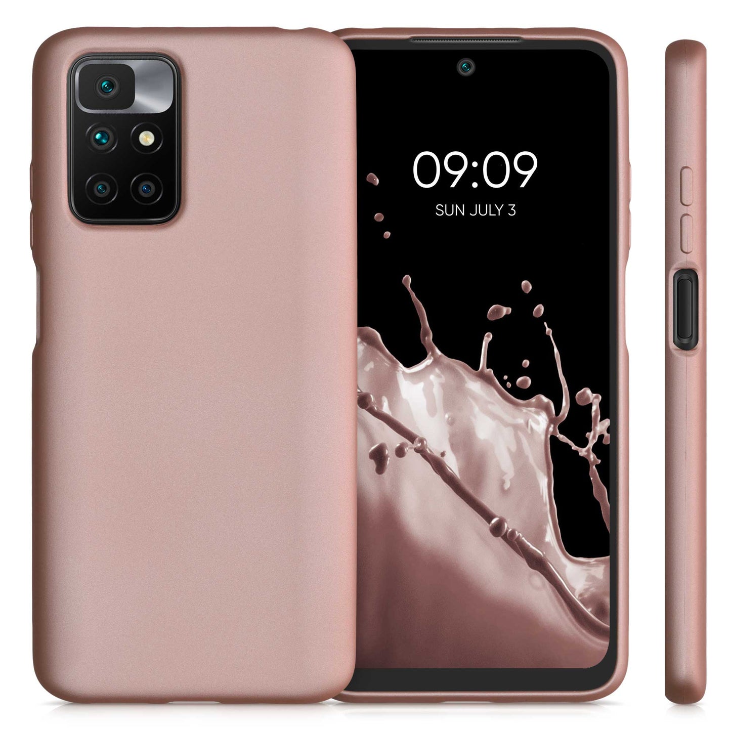 kwmobile Handyhülle für Xiaomi Redmi 10 (2021 / 2022) Hülle - Silikon Case - Schutzhülle Cover