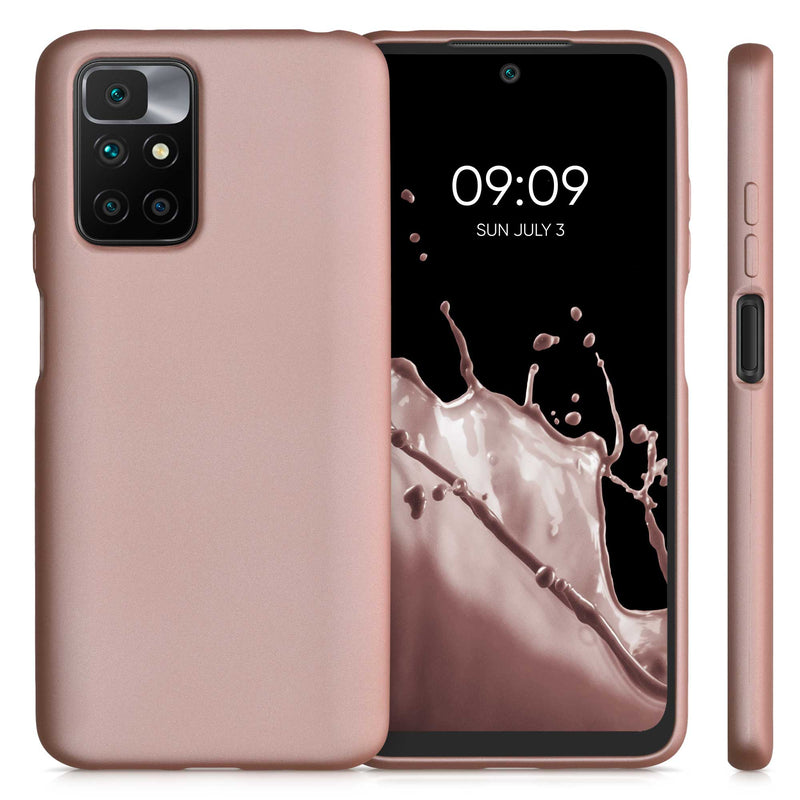 kwmobile Handyhülle für Xiaomi Redmi 10 (2021 / 2022) Hülle - Silikon Case - Schutzhülle Cover