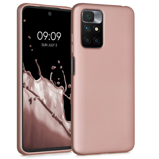 kwmobile Handyhülle für Xiaomi Redmi 10 (2021 / 2022) Hülle - Silikon Case - Schutzhülle Cover