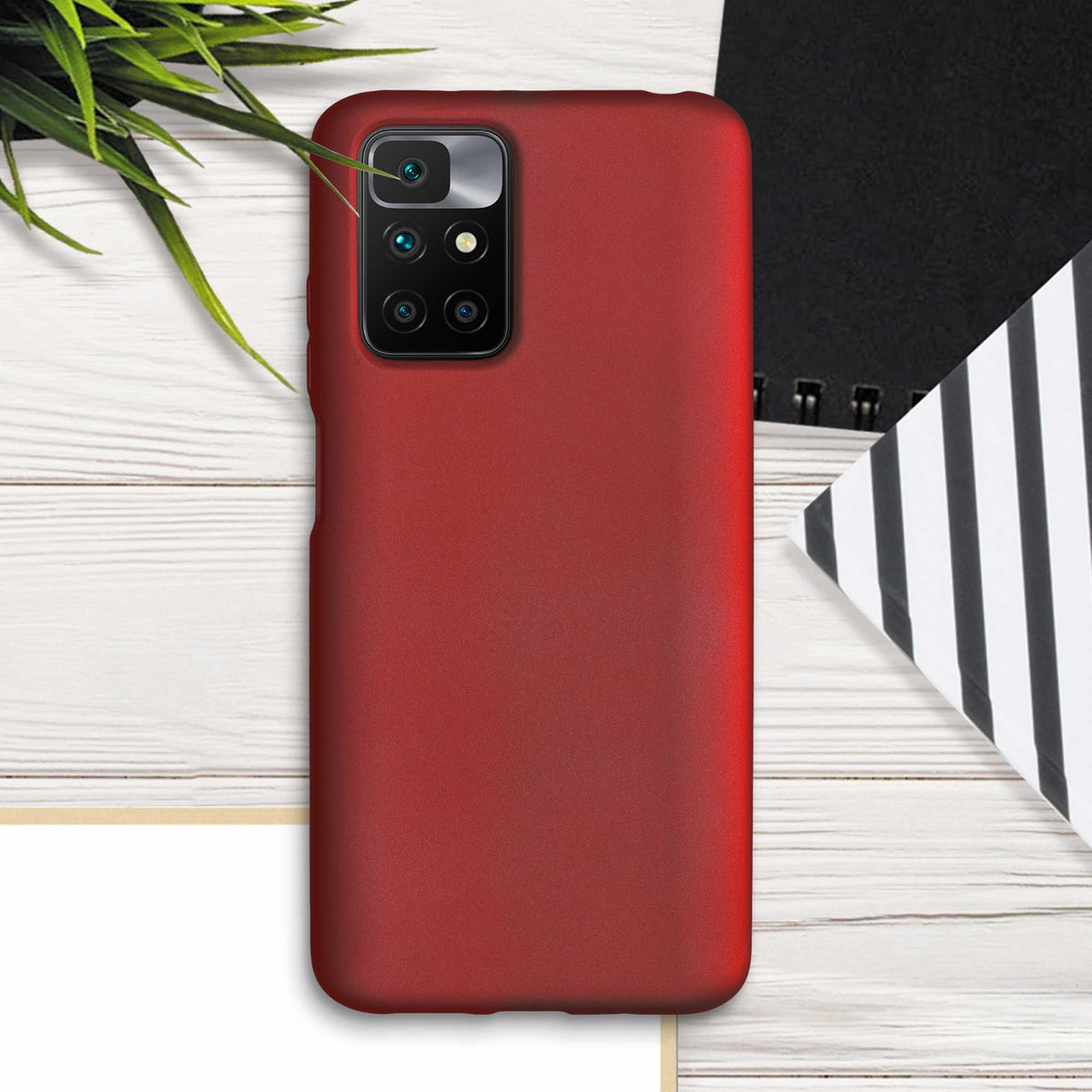 kwmobile Handyhülle für Xiaomi Redmi 10 (2021 / 2022) Hülle - Silikon Case - Schutzhülle Cover