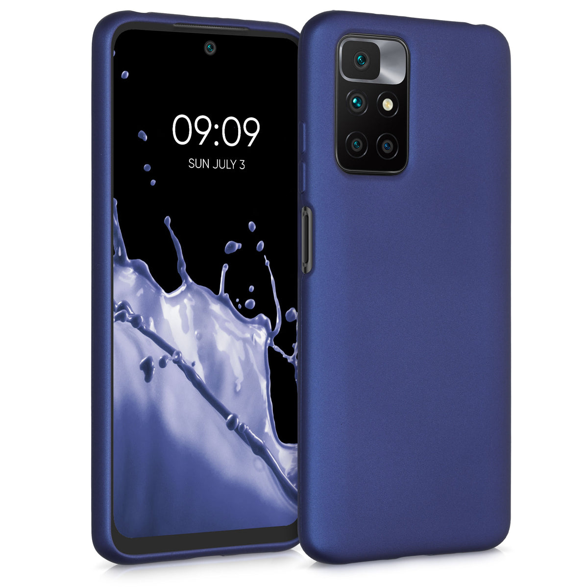 kwmobile Handyhülle für Xiaomi Redmi 10 (2021 / 2022) Hülle - Silikon Case - Schutzhülle Cover