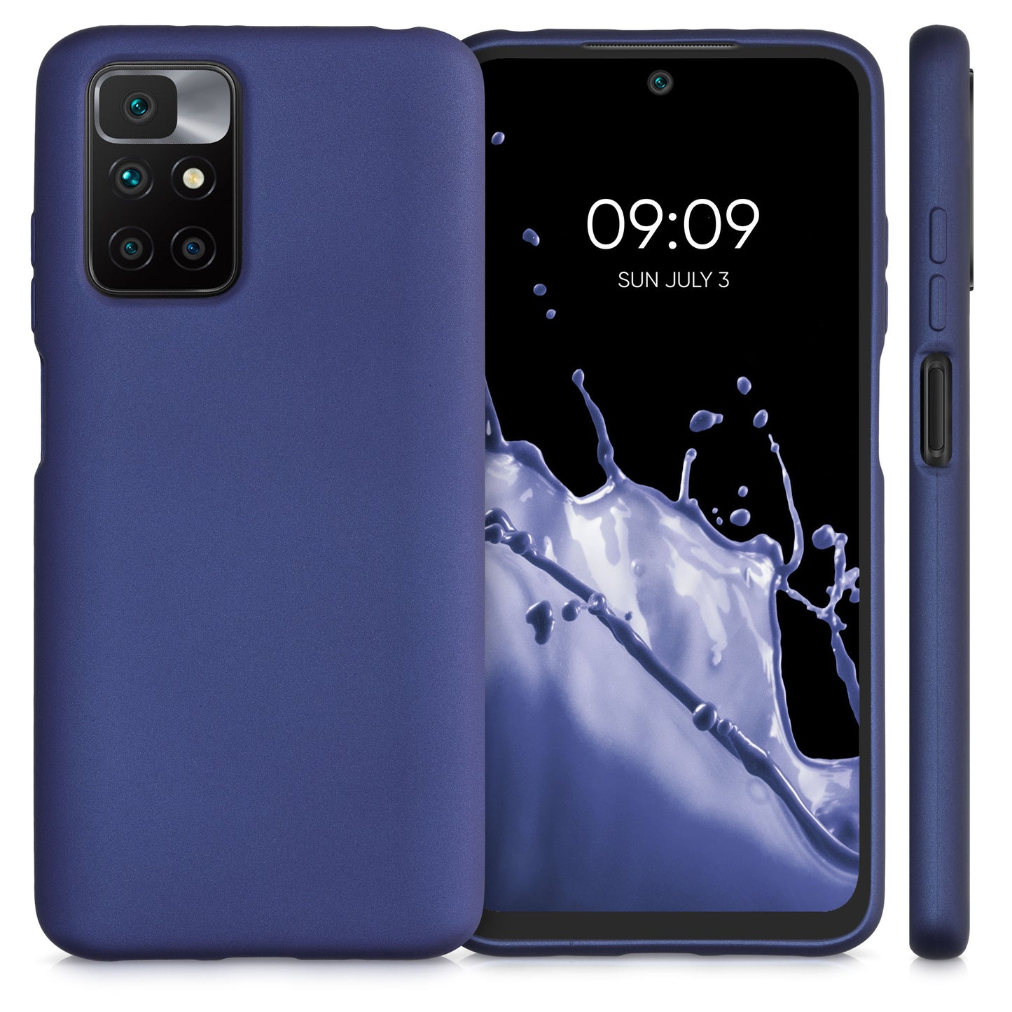 kwmobile Handyhülle für Xiaomi Redmi 10 (2021 / 2022) Hülle - Silikon Case - Schutzhülle Cover