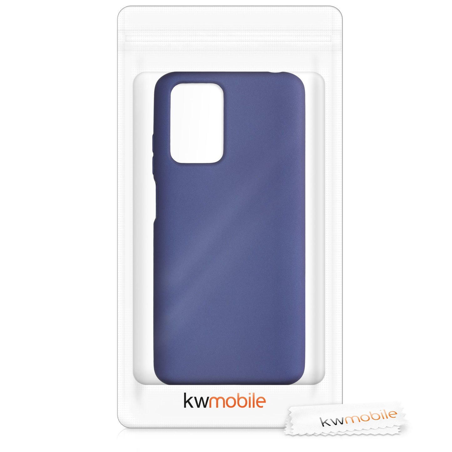 kwmobile Handyhülle für Xiaomi Redmi 10 (2021 / 2022) Hülle - Silikon Case - Schutzhülle Cover