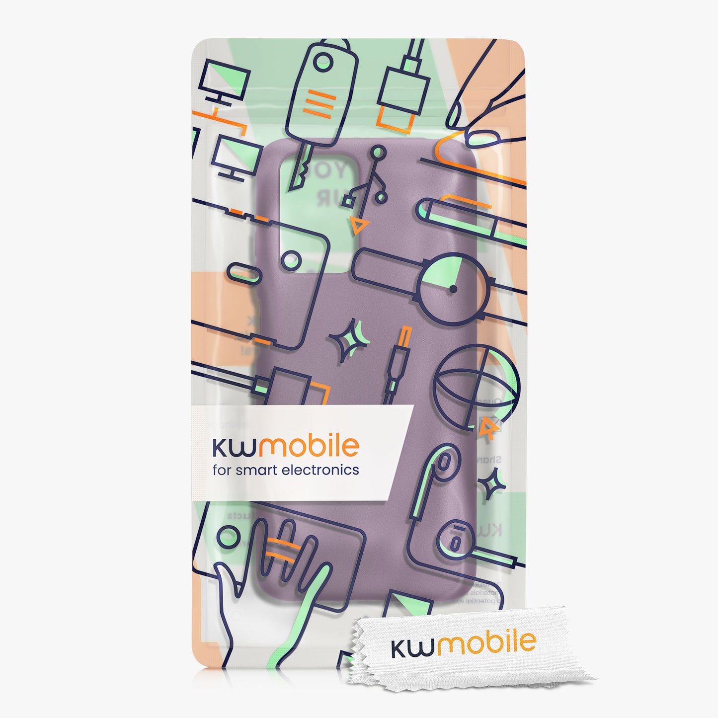 kwmobile Handyhülle für Xiaomi Redmi 10 (2021 / 2022) Hülle - Silikon Case - Schutzhülle Cover