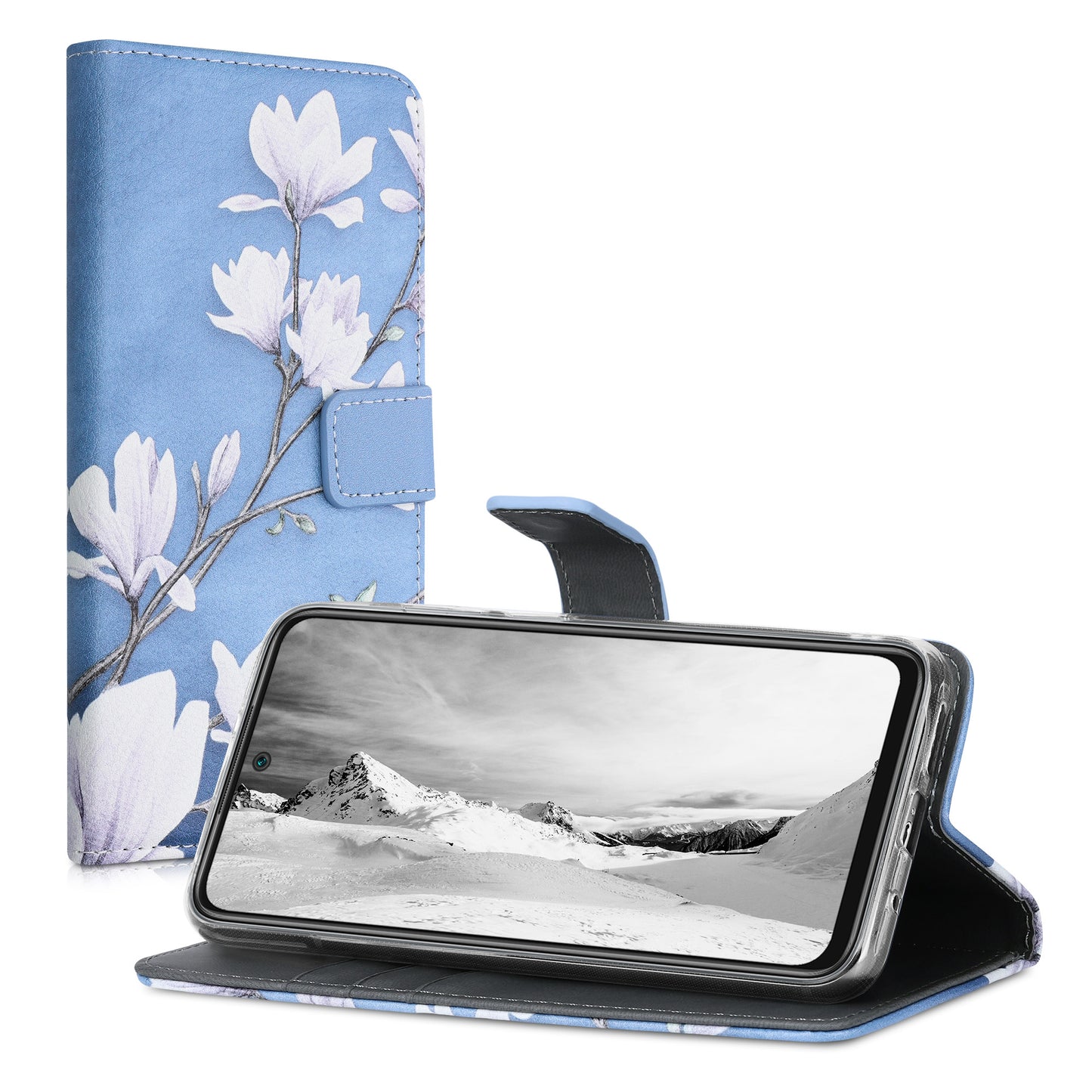 Kunstleder Hülle kompatibel mit Xiaomi Redmi 10 (2021 / 2022)