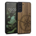 kwmobile Handyhülle für Samsung Galaxy S21 FE - Case mit TPU Bumper - Stoßfestes Hardcase - Schutzhülle Cover