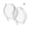 kwmobile Schutzhülle für Samsung Galaxy Watch 4 (40mm) Fullbody Display Cover Set