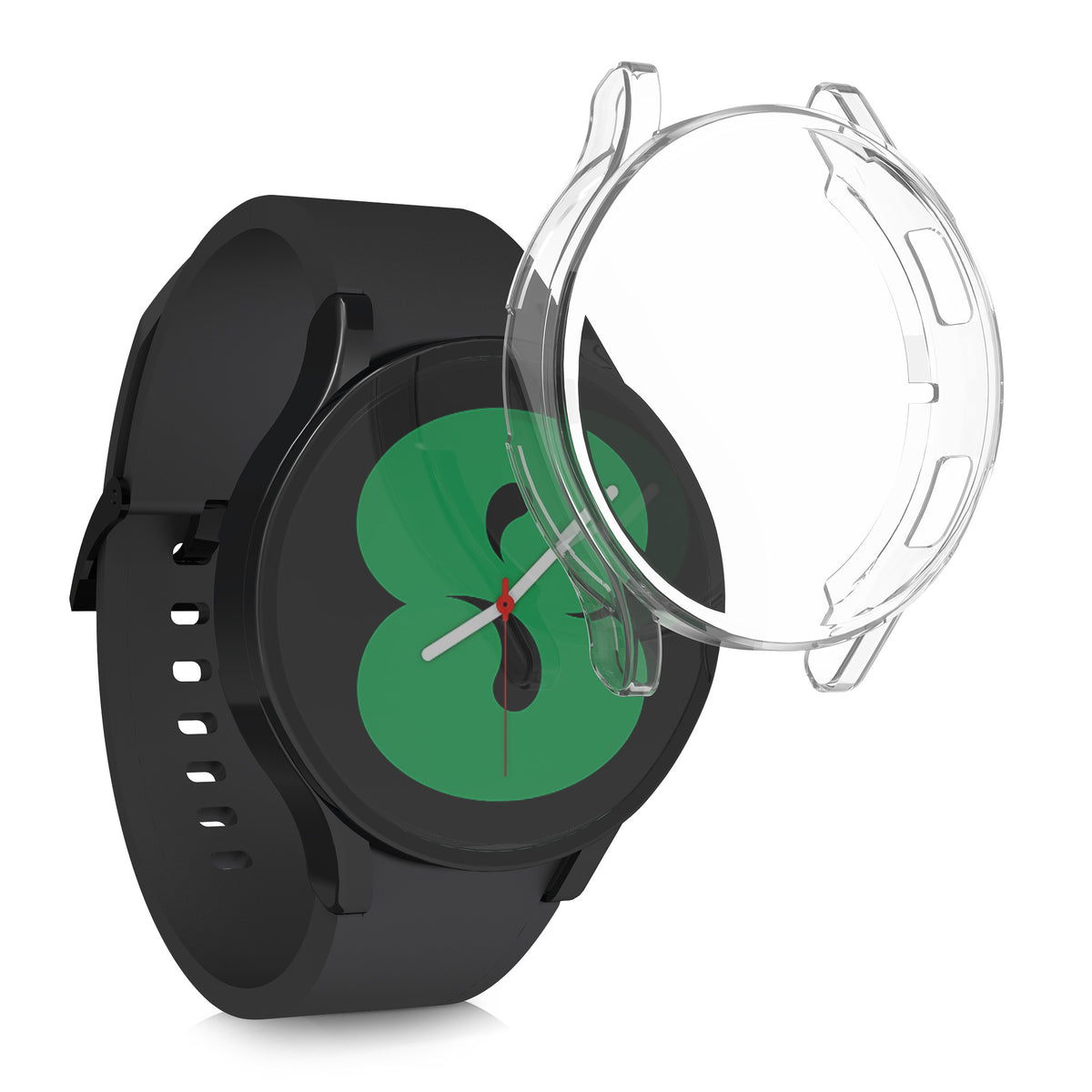 kwmobile Schutzhülle für Samsung Galaxy Watch 4 (40mm) Fullbody Display Cover Set