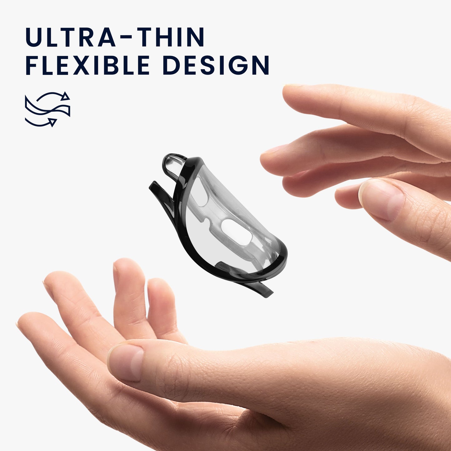 kwmobile Schutzhülle für Samsung Galaxy Watch 4 (40mm) Fullbody Display Cover Set