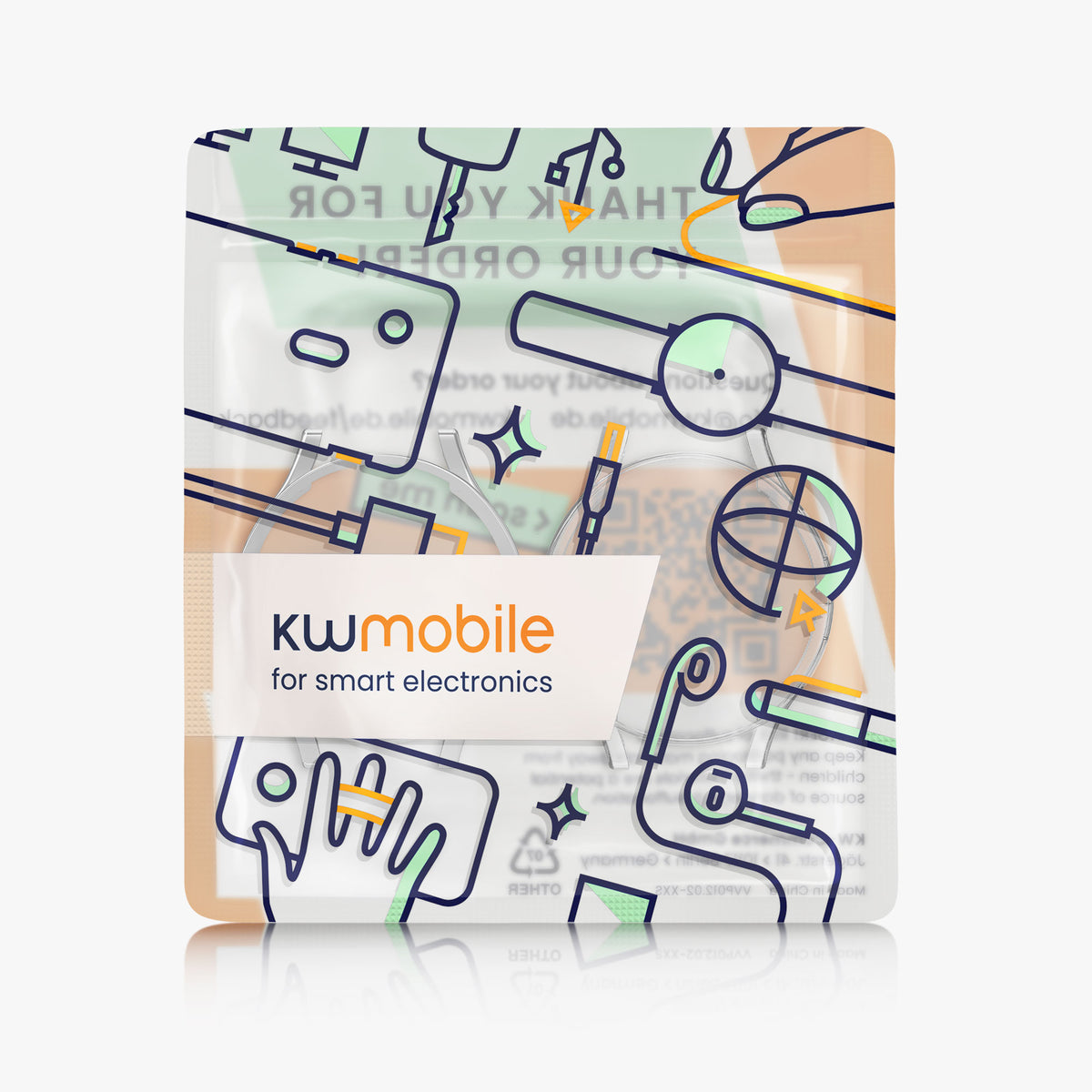 kwmobile Schutzhülle für Samsung Galaxy Watch 4 (40mm) Fullbody Display Cover Set