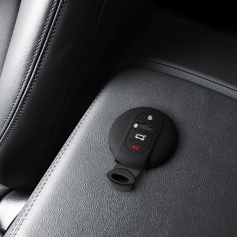 kwmobile Schlüsselhülle für Mini 3-Tasten Smart Key Autoschlüssel Hülle - Schlüsselschutz Gehäuse
