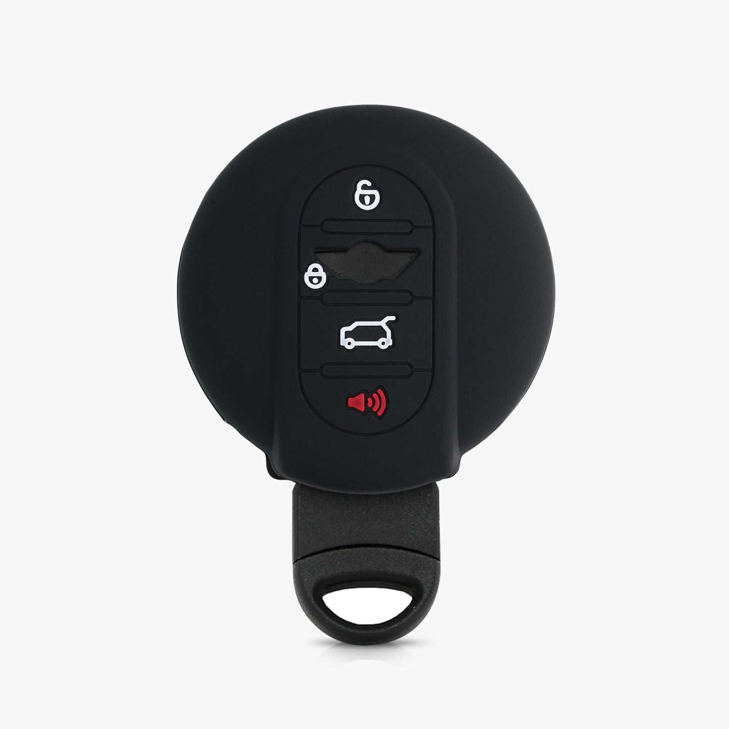 kwmobile Schlüsselhülle für Mini 3-Tasten Smart Key Autoschlüssel Hülle - Schlüsselschutz Gehäuse