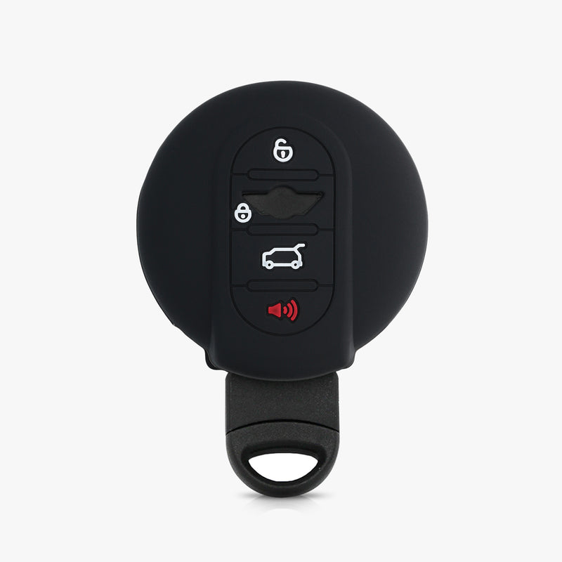 kwmobile Schlüsselhülle für Mini 3-Tasten Smart Key Autoschlüssel Hülle - Schlüsselschutz Gehäuse