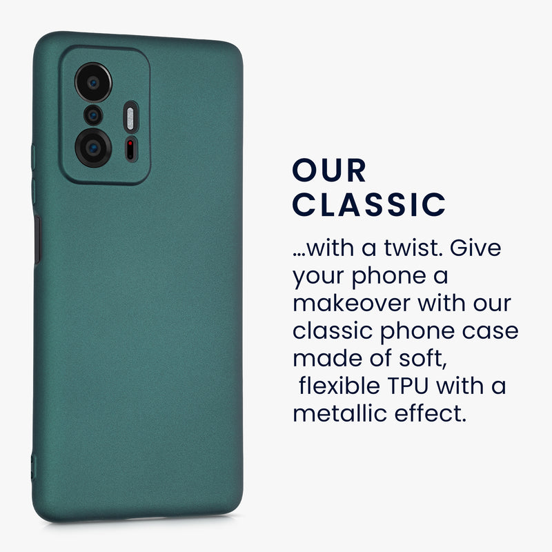 kwmobile Handyhülle für Xiaomi 11T / 11T Pro Hülle - Silikon Case - Schutzhülle Cover
