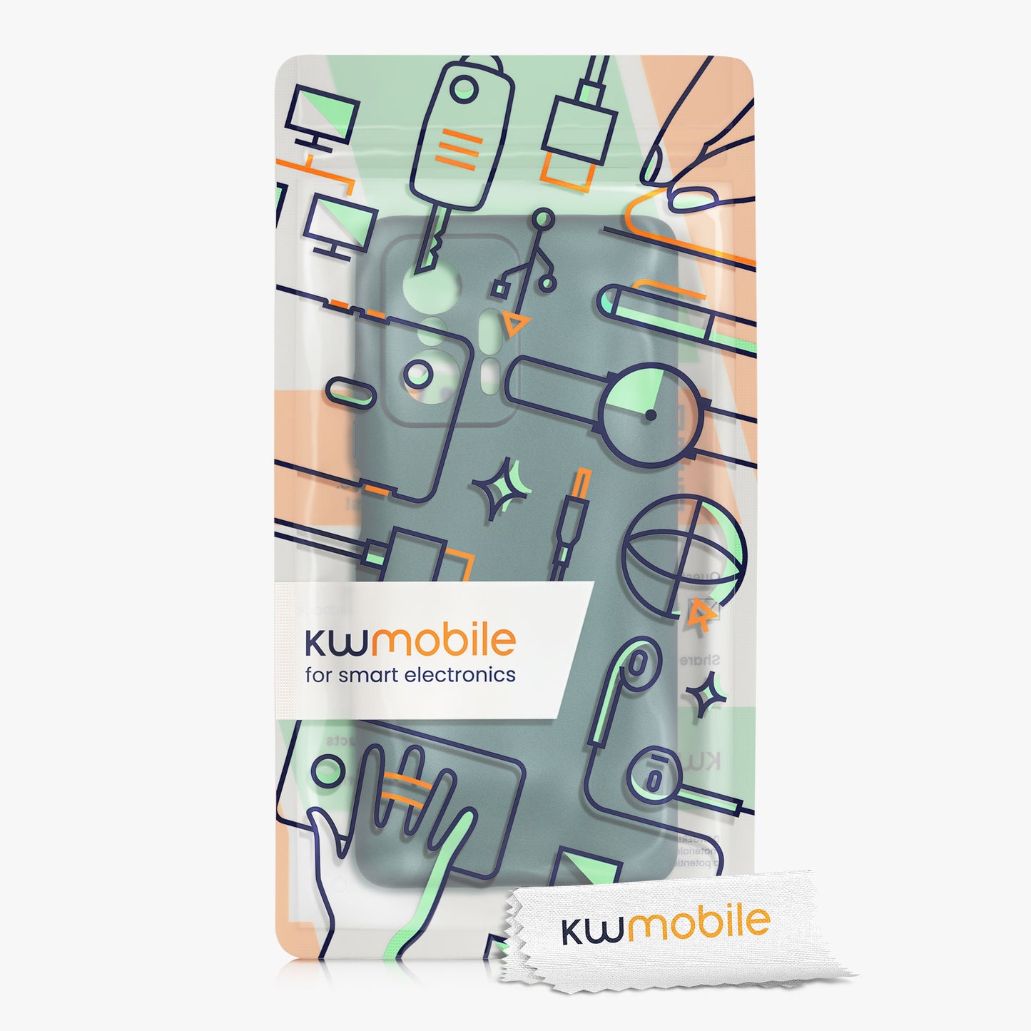 kwmobile Handyhülle für Xiaomi 11T / 11T Pro Hülle - Silikon Case - Schutzhülle Cover