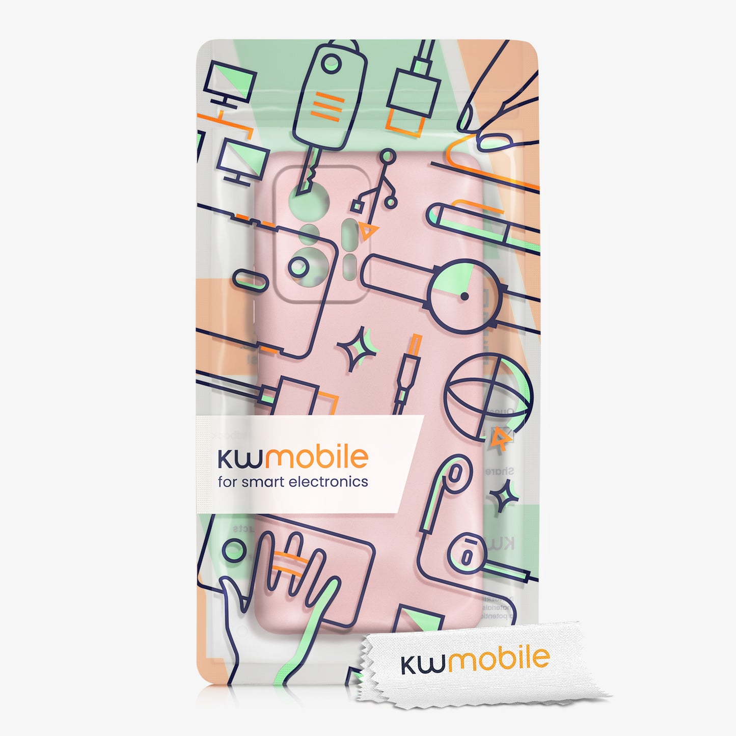 kwmobile Handyhülle für Xiaomi 11T / 11T Pro Hülle - Silikon Case - Schutzhülle Cover