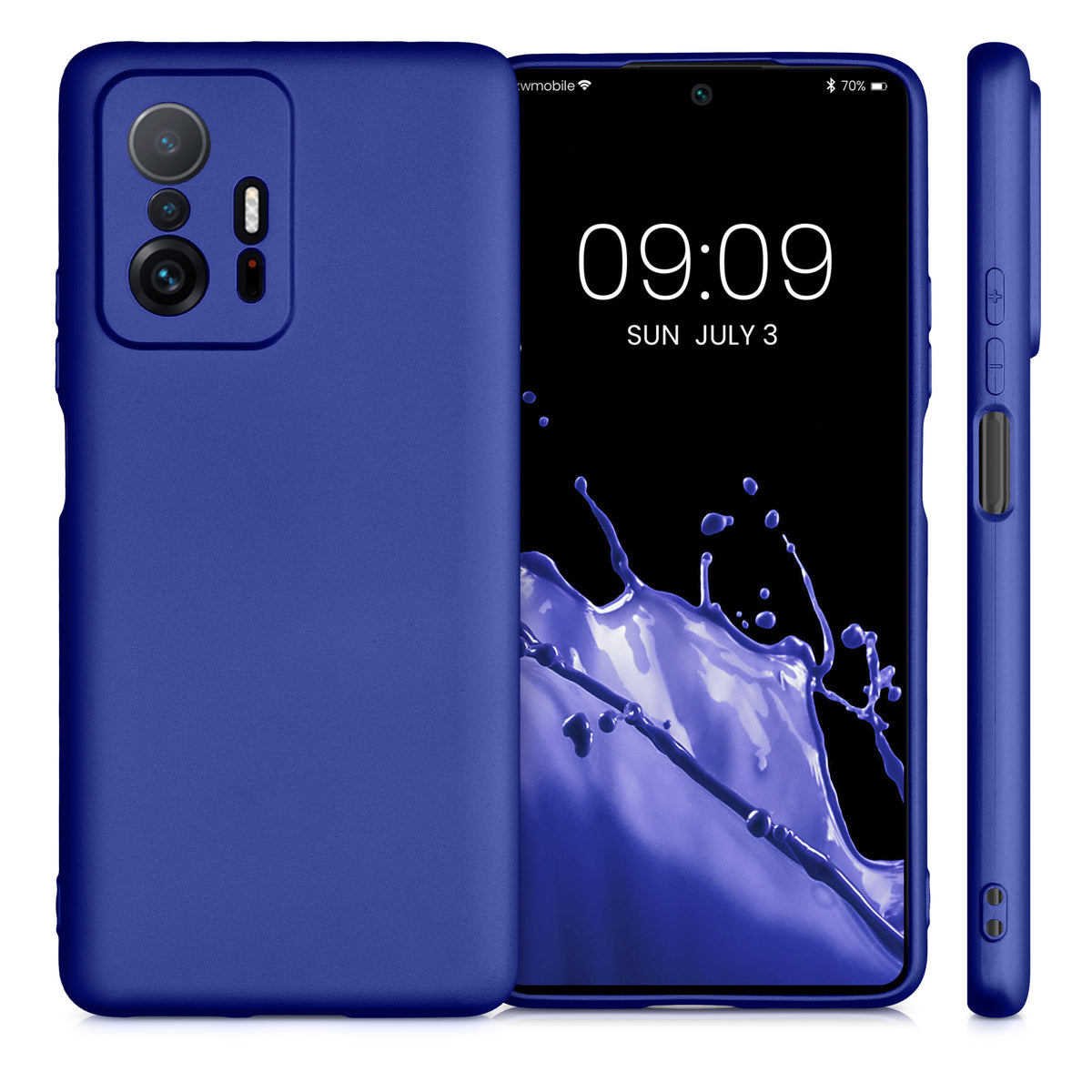 kwmobile Handyhülle für Xiaomi 11T / 11T Pro Hülle - Silikon Case - Schutzhülle Cover