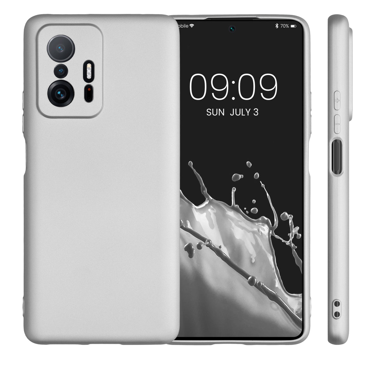 kwmobile Handyhülle für Xiaomi 11T / 11T Pro Hülle - Silikon Case - Schutzhülle Cover