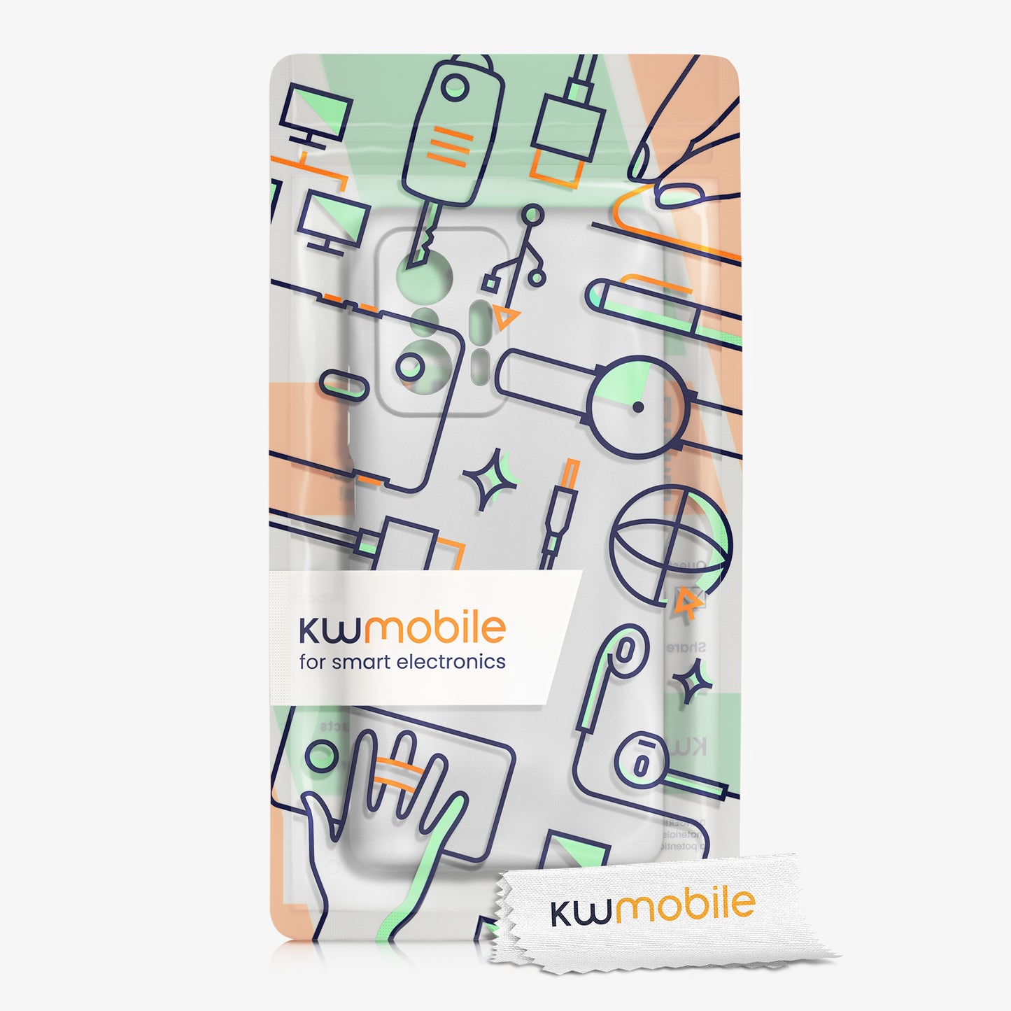 kwmobile Handyhülle für Xiaomi 11T / 11T Pro Hülle - Silikon Case - Schutzhülle Cover
