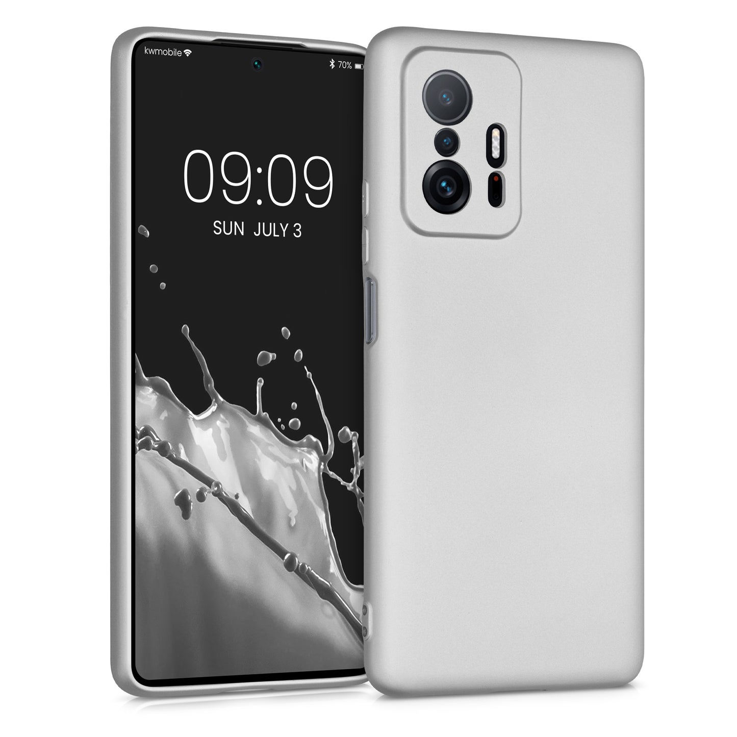 kwmobile Handyhülle für Xiaomi 11T / 11T Pro Hülle - Silikon Case - Schutzhülle Cover